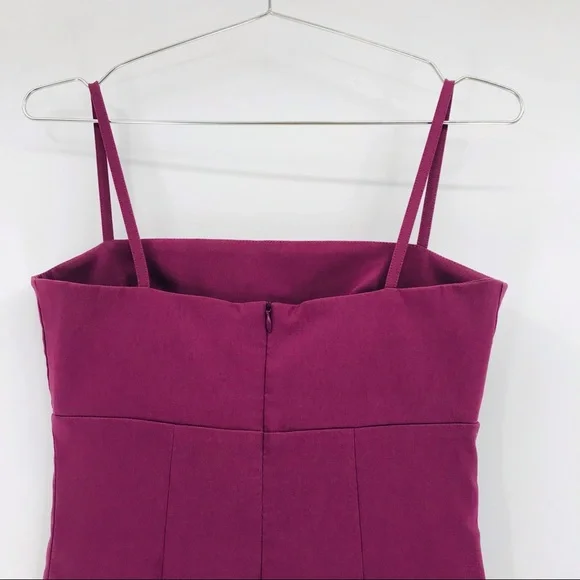 Purple Sleeveless Bodycon Mini Dress - Picture 5 of 6